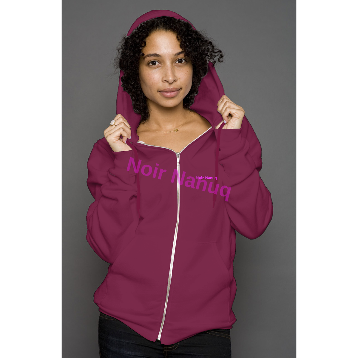 Unisex Dragon Oni Girl Hoodie