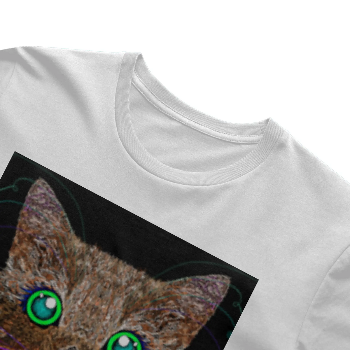 Kitty Cat Heart Chakra Tee