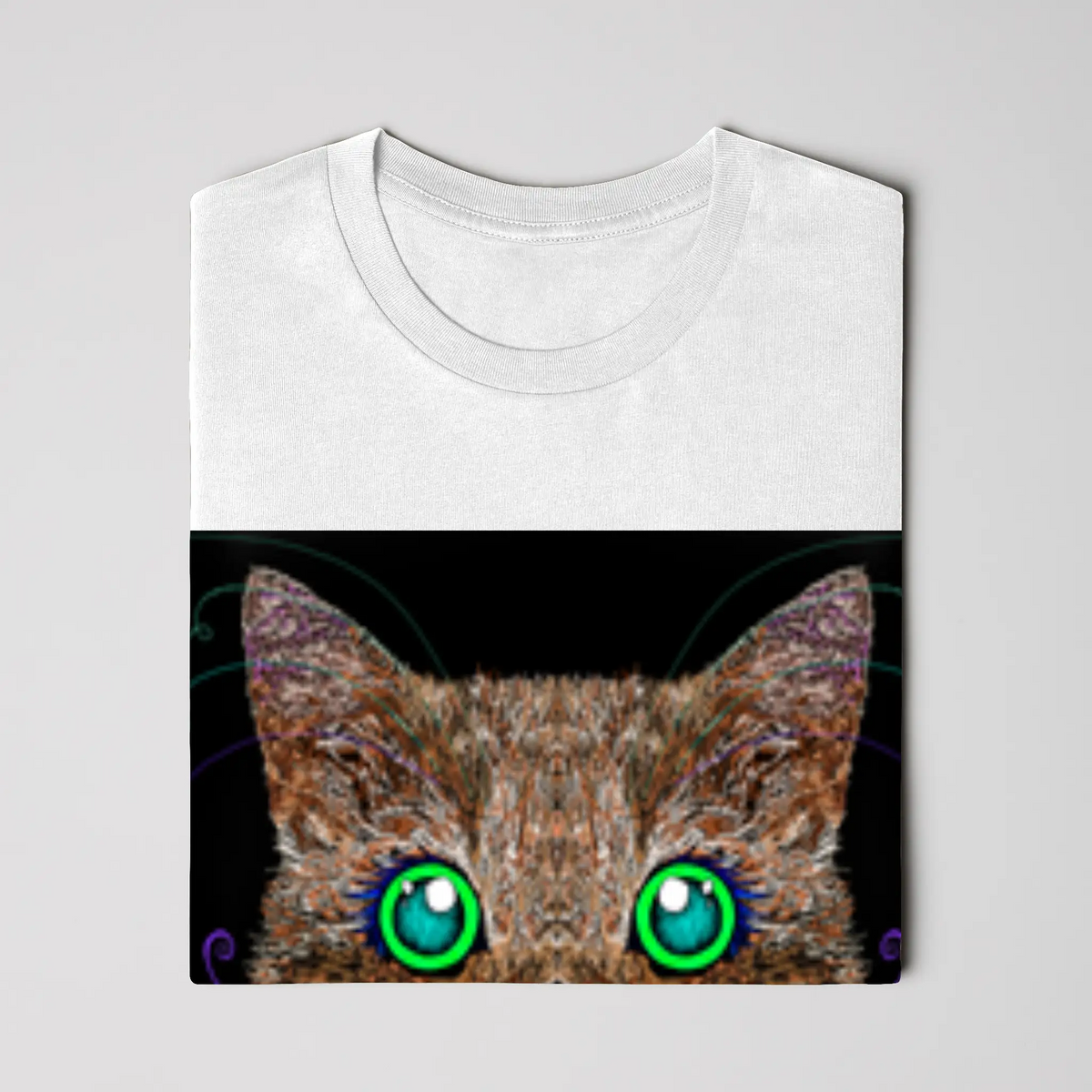Kitty Cat Heart Chakra Tee