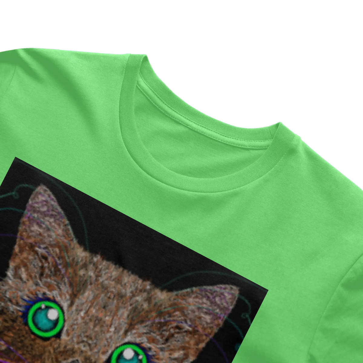 Kitty Cat Heart Chakra Tee