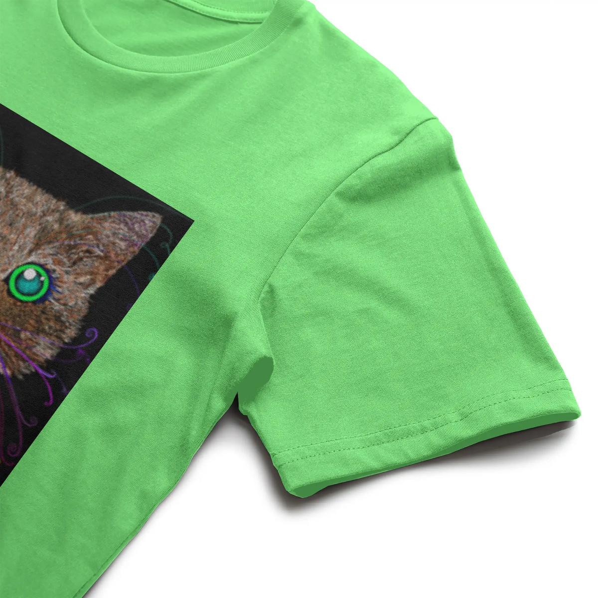 Kitty Cat Heart Chakra Tee