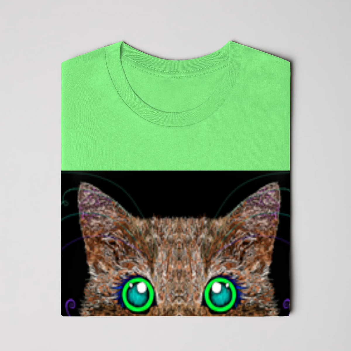 Kitty Cat Heart Chakra Tee